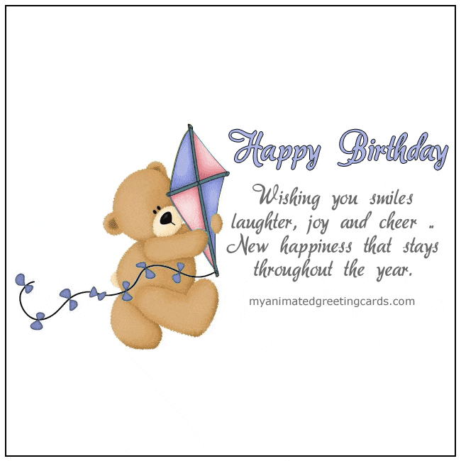 animated happy birthday wishes 4 u